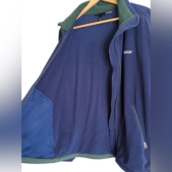 PATAGONIA Vintage Outdoor Travel Relaxed Fit Classic Full Zip Fleece Jacket M - Picture 6 of 13
